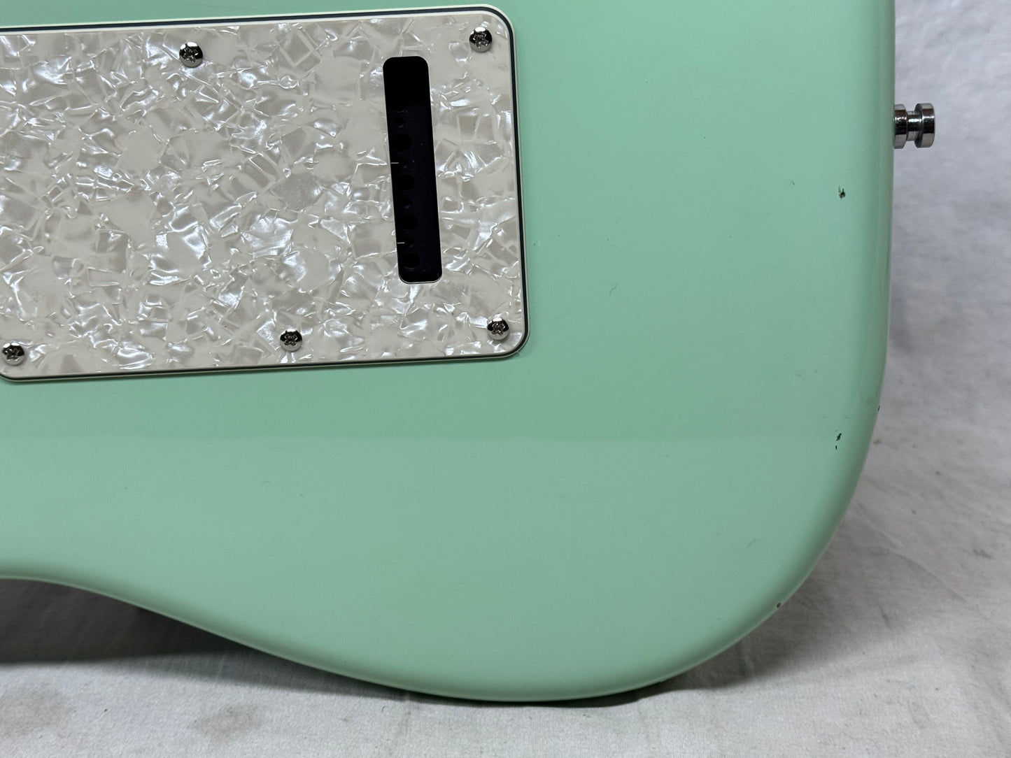 Fender USA Jeff Beck Stratocaster Guitar with Case 2015 - Surf Green / Rosewood fingerboard