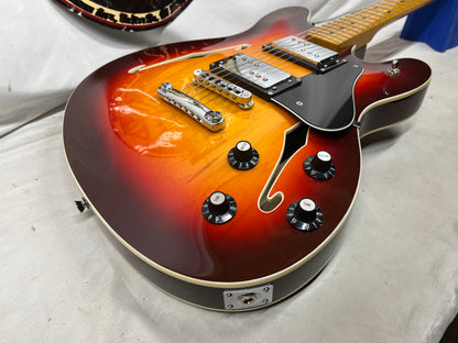 Fender Starcaster Semi-Hollow Body Electric Guitar - Aged Cherry Burst