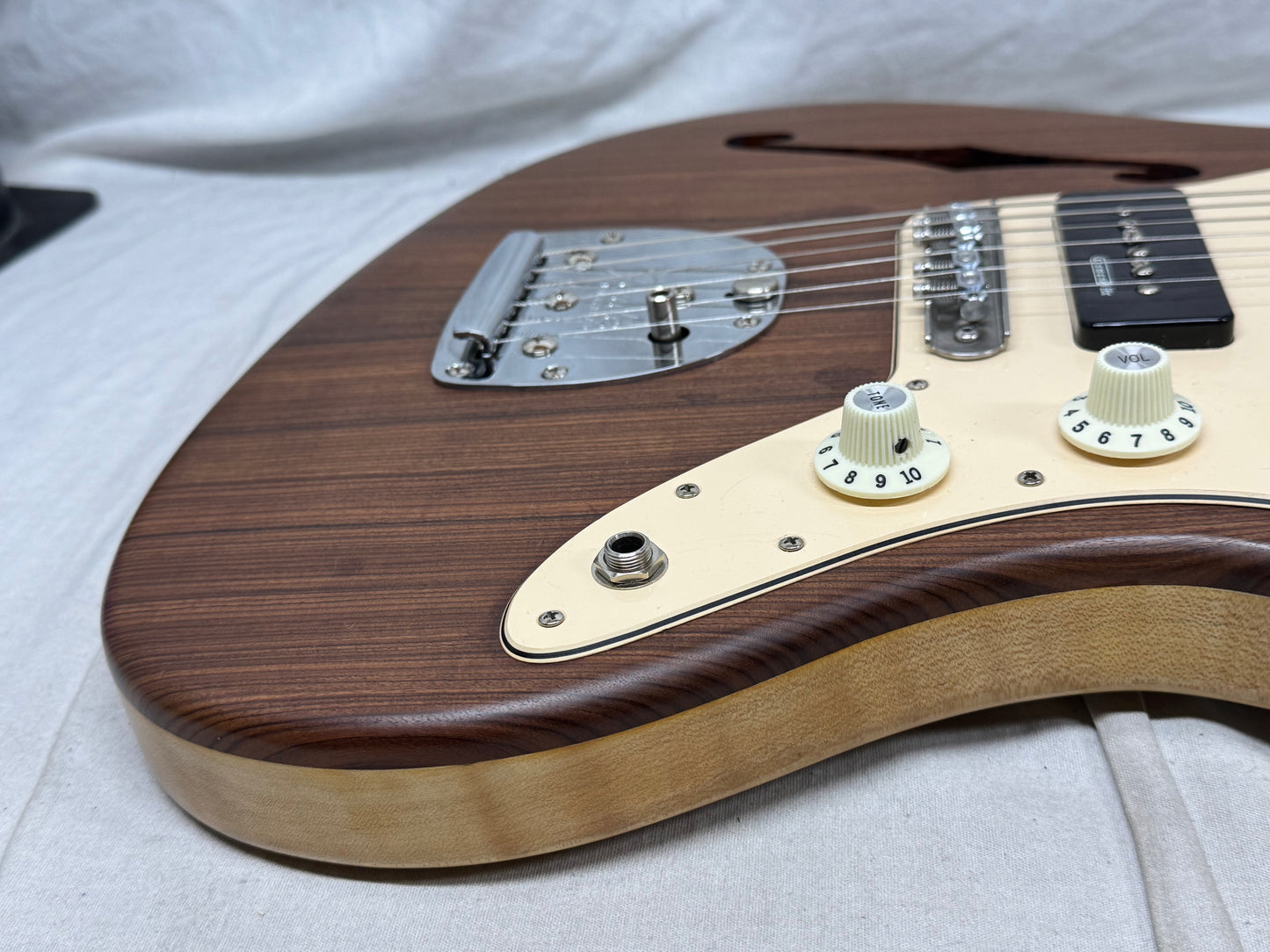 Warmoth Jazzmaster Semi-Hollowbody Guitar