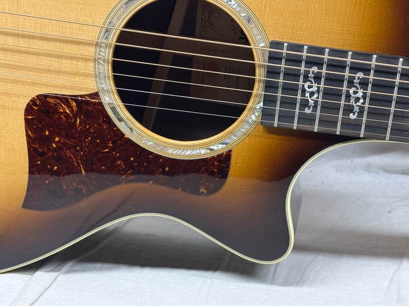 Taylor Special Edition Grand Concert Custom 412ce 412 ce 12-Fret Acoustic-Electric Guitar with Case - Image 7