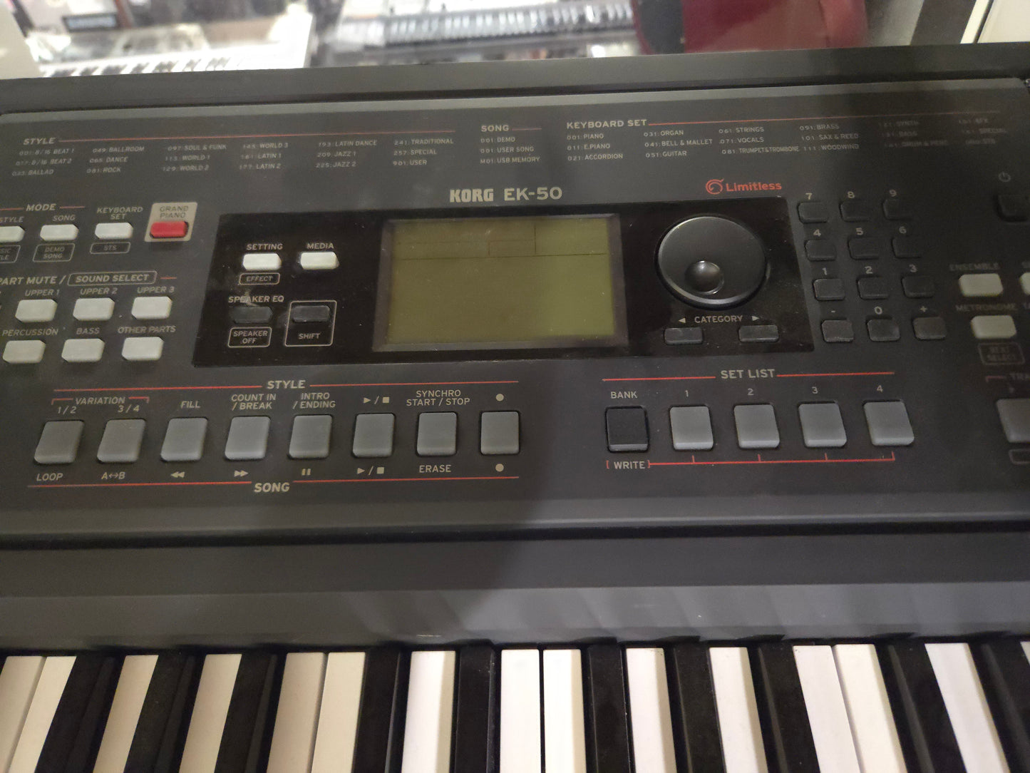 Korg EK-50 61-Key Entertainer Keyboard 2018 - Present - Local Pickup Only