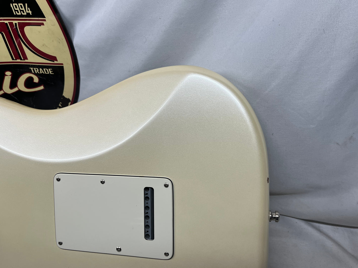 Fender American Elite Stratocaster Strat Electric Guitar - Olympic Pearl