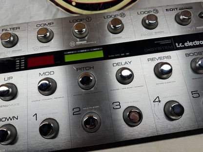 TC Electronic G-System Guitar Multi-Effects Preamp Floorboard Pedal