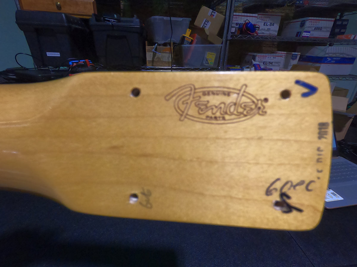 Genuine Fender replacement Stratocaster neck