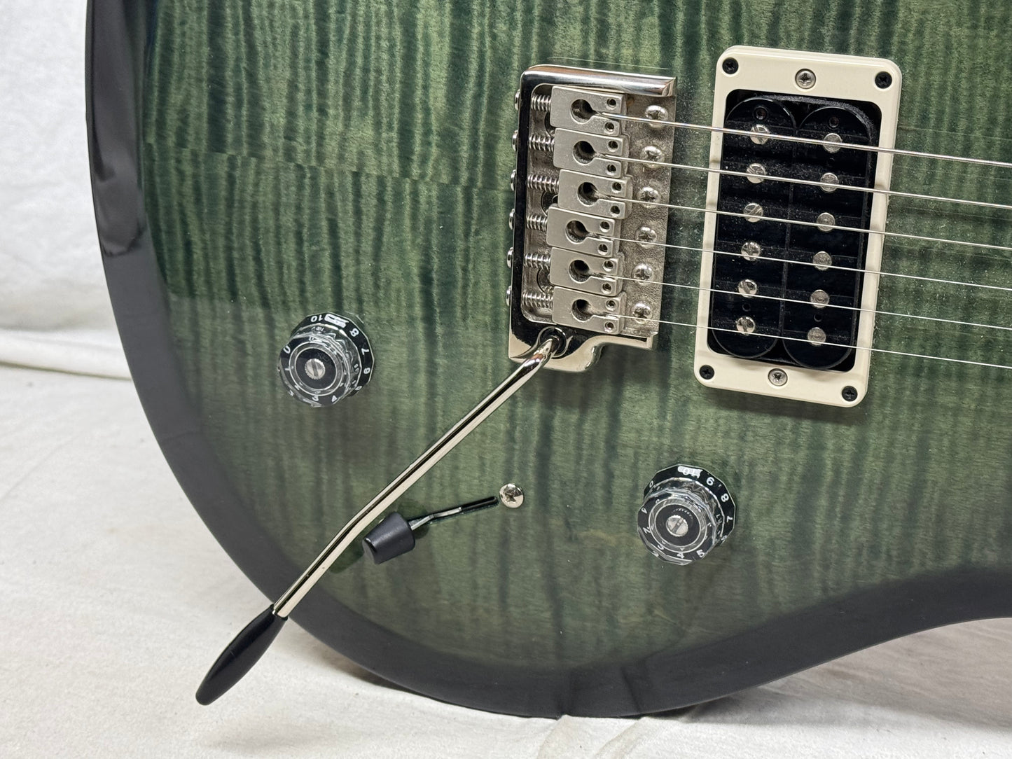 PRS Paul Reed Smith USA S2 Custom 22 SH Semi-Hollow Guitar 2014 - Blue Crab Smokeburst