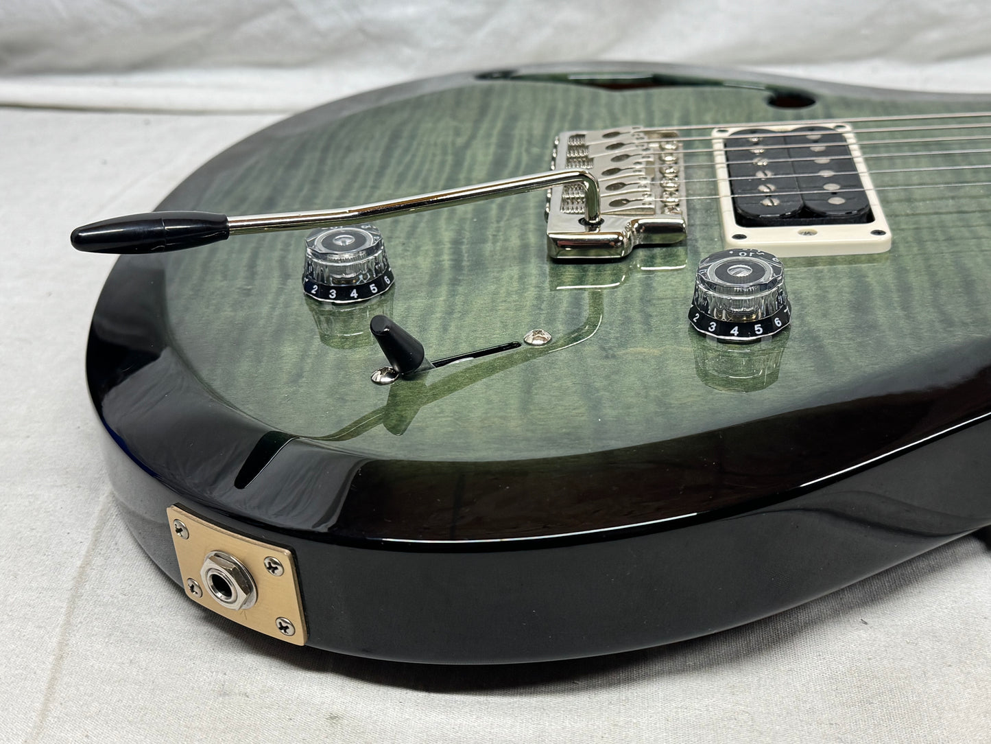 PRS Paul Reed Smith USA S2 Custom 22 SH Semi-Hollow Guitar 2014 - Blue Crab Smokeburst