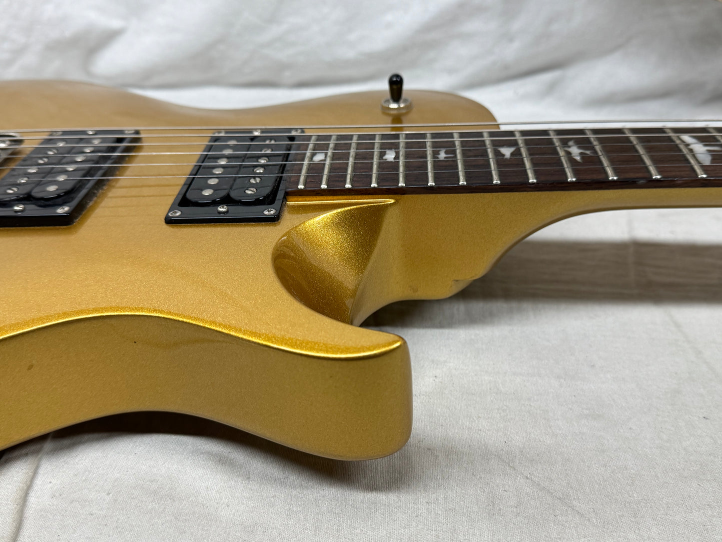 PRS Paul Reed Smith SE Santana Singlecut Guitar 2020 - Egyptian Gold