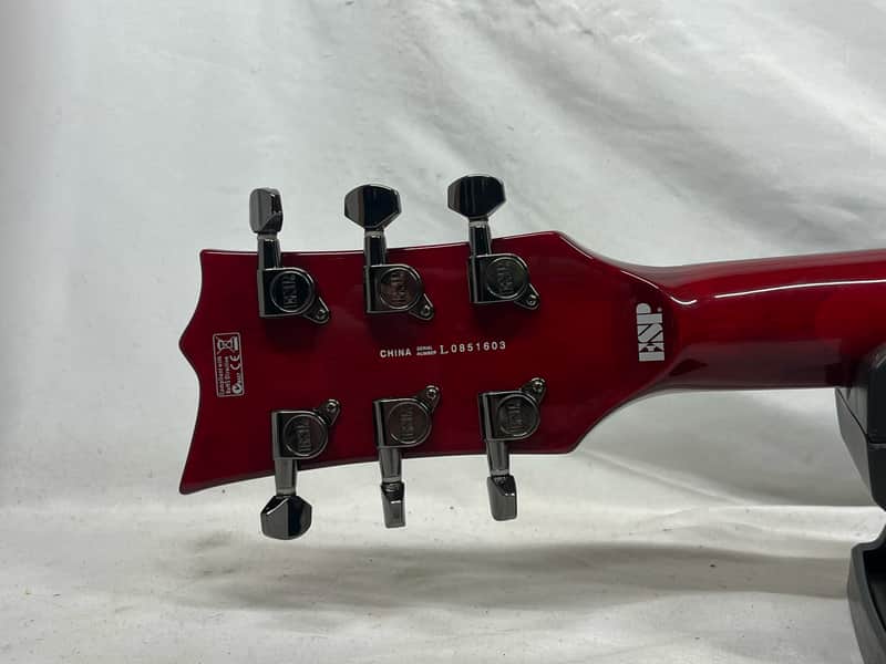 ESP LTD EC-100QM Singlecut HH Electric Guitar - Image 9