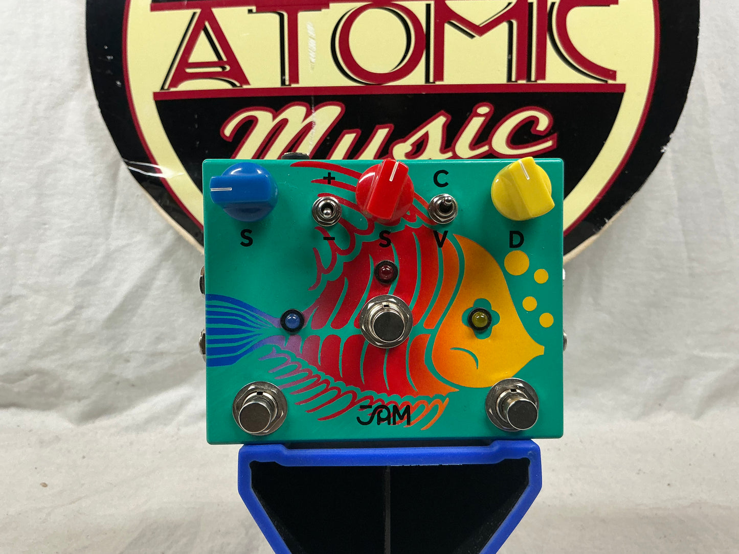 JAM Pedals Ripply Fall Chorus Phaser Phase Shifter Pedal with Box