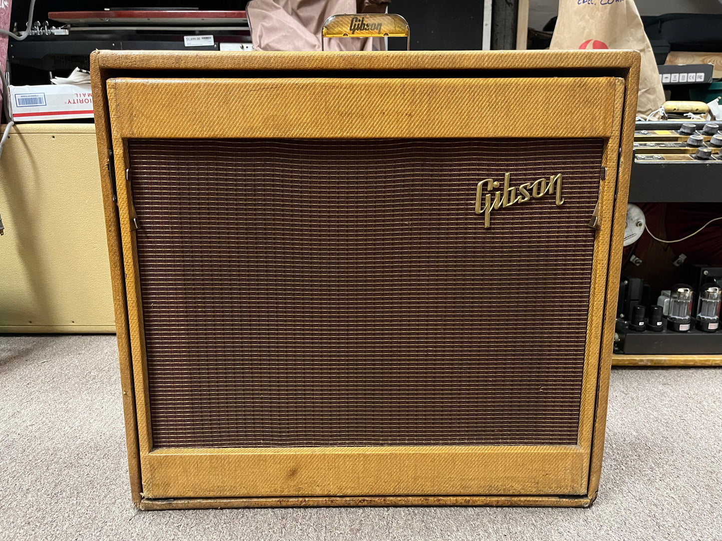 Gibson 1959 GA-88S Vintage Stereo Amp, Two Cabinets Guitar Amplifier Combo - Local Pickup Only