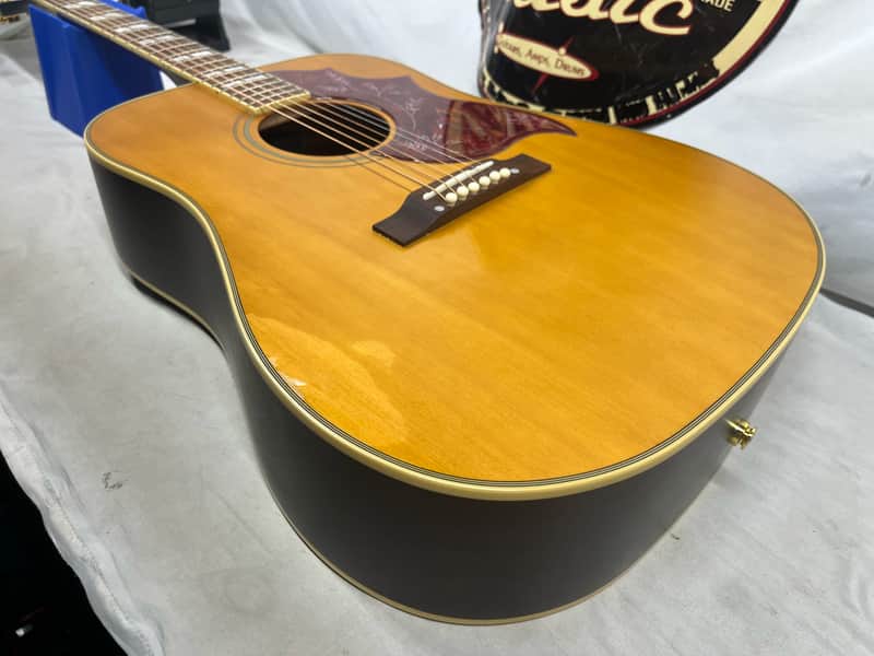 Epiphone Hummingbird Acoustic Electric Guitar - Image 19
