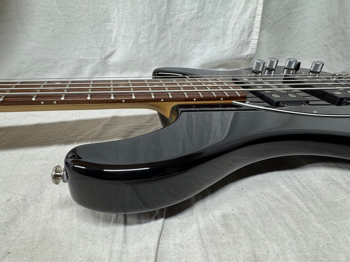Ernie Ball Music Man USA Sterling 5 HH 5-string Bass 2014 - Black