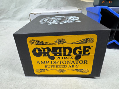 Orange The Amp Detonator Buffered AB-Y aby Pedal with Box