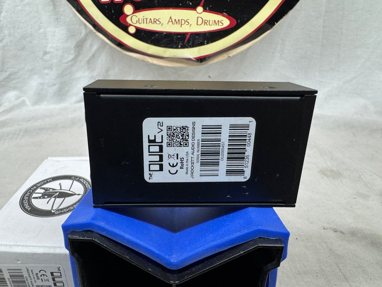 J. Rockett Audio Designs The Dude v2 Overdrive Pedal with Box