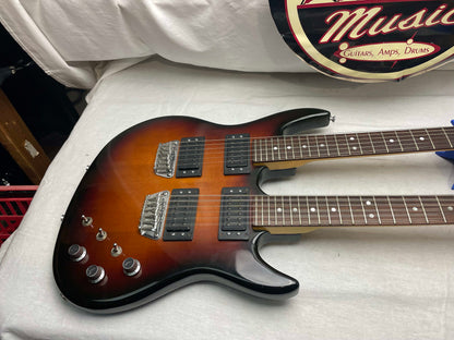 Peavey USA Hydra Doubleneck double neck 12/6 Guitar with Case