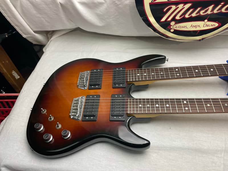 Peavey USA Hydra Doubleneck double neck 12/6 Guitar with Case - Image 2