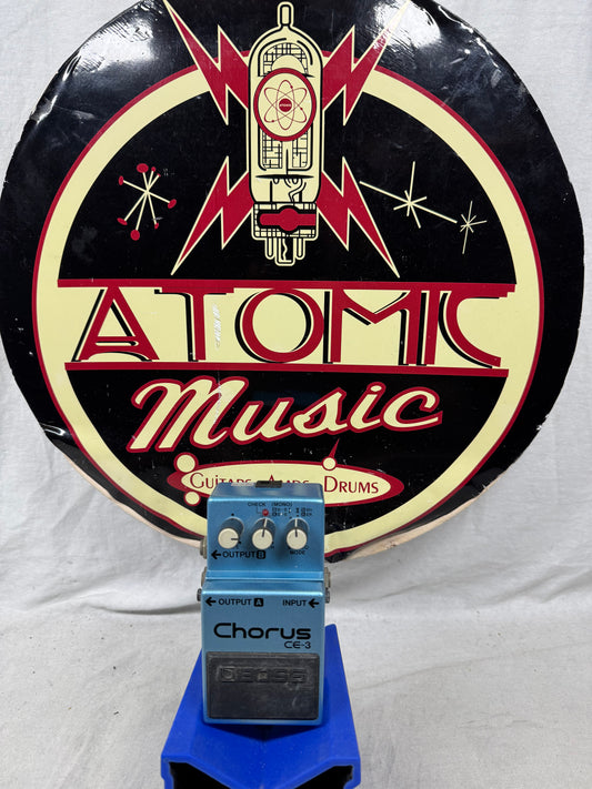 Boss CE-3 ce3 Chorus Pedal - Green Label / MIJ Made In Japan / ACA 12-volt 1981