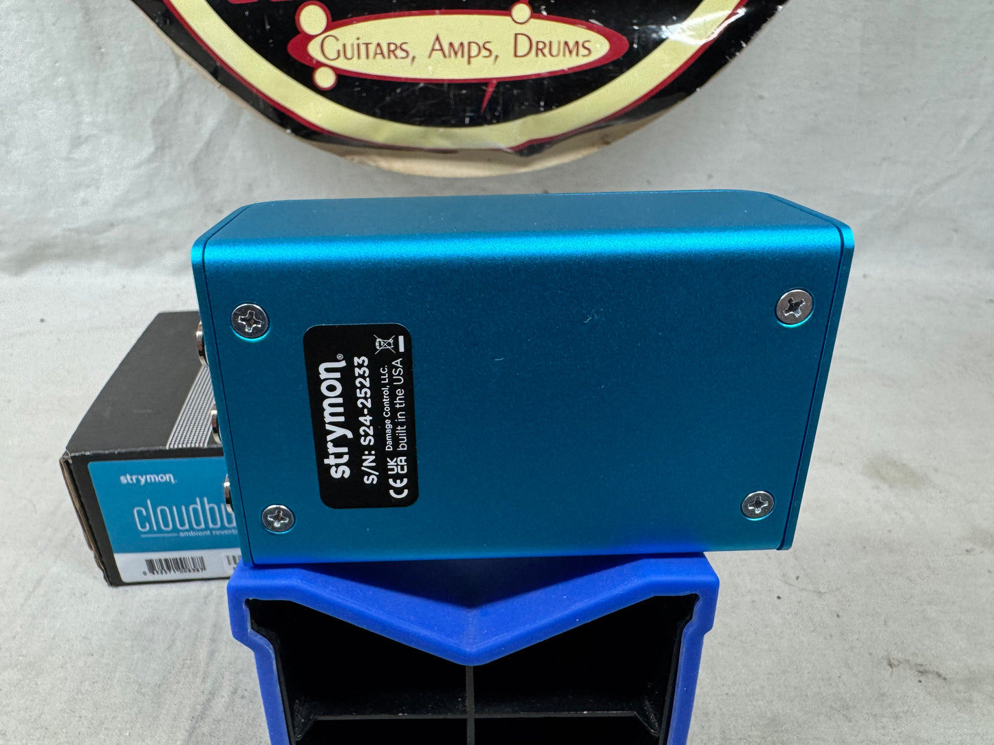 Strymon Cloudburst Ambient Reverb Pedal with Box