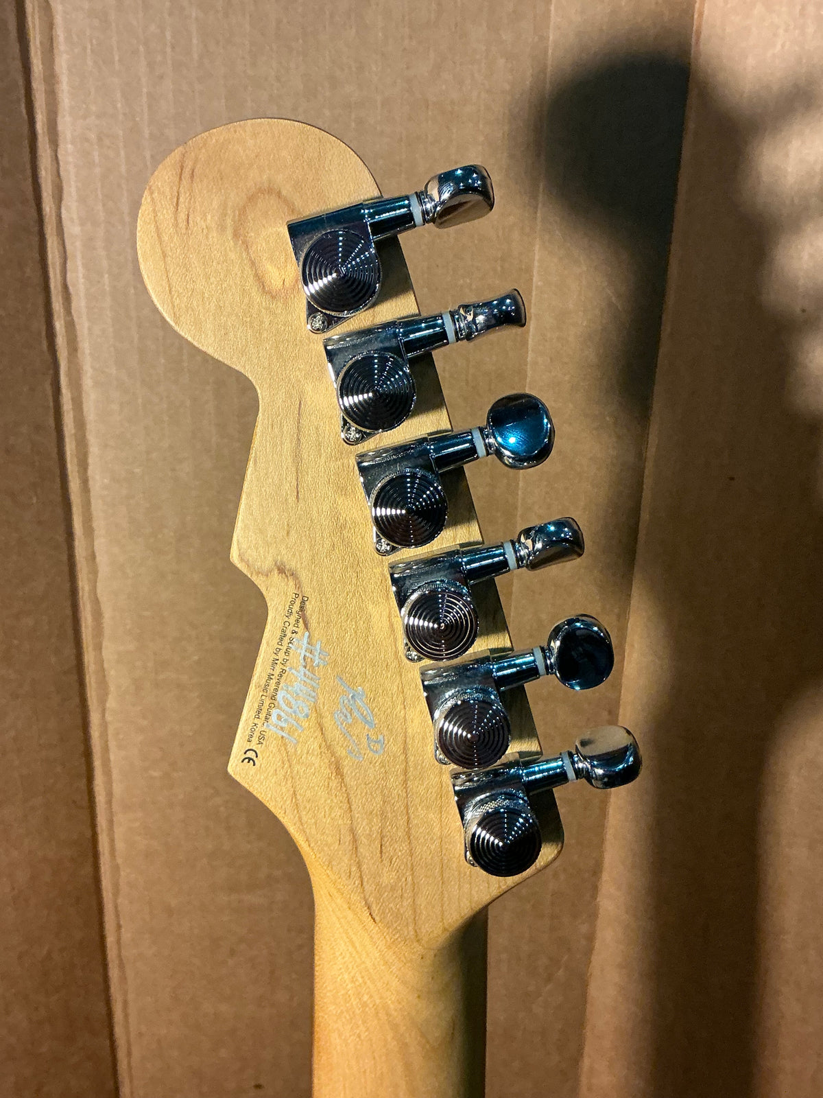 Reverend Charger HB Electric Guitar - contour control removed