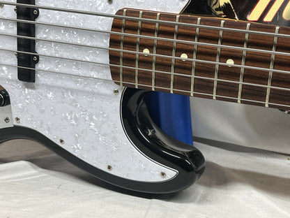 Fender Deluxe Active Jazz Bass V 5-String Electric Bass 2006 - Brown Sunburst