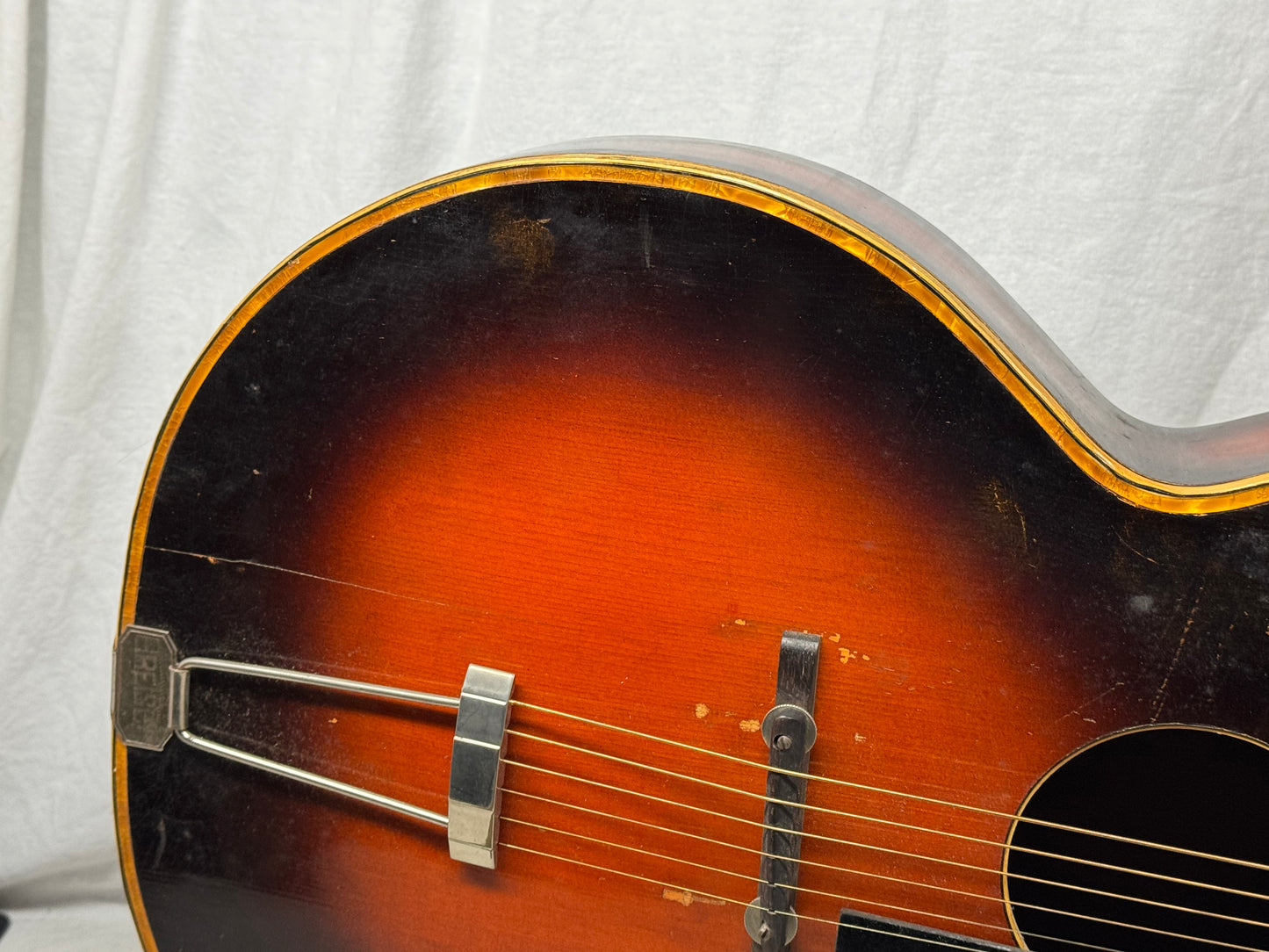 Gretsch Acoustic Guitar with Chipboard Case 1953