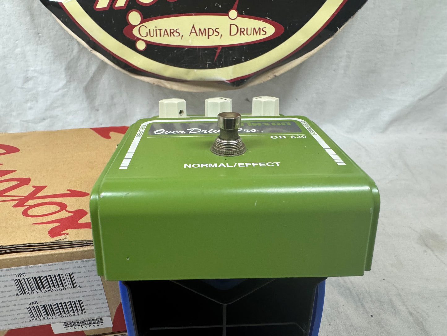 Maxon OD820 OD-820 Overdrive Pro Pedal with Box