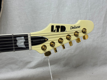 ESP LTD Deluxe Phoenix-1000 Guitar 2024 - Vintage White
