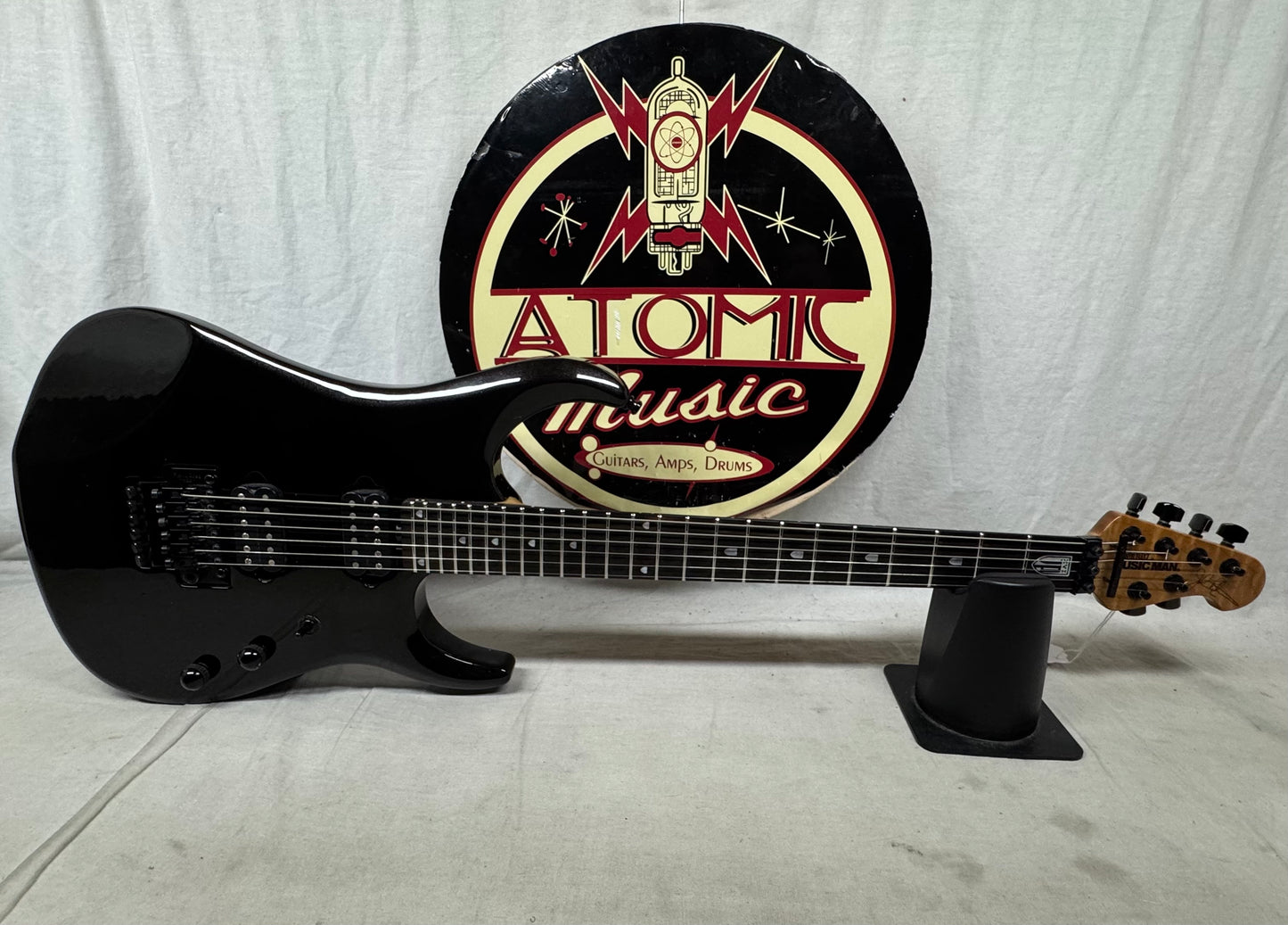 Ernie Ball Music Man BFR Ball Family Reserve JP16 JP-16 John Petrucci Signature Guitar with COA + Case 2017 - Black Lava