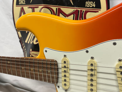 Fender Player Plus Stratocaster Strat Left-Handed Lefty Electric Guitar MIM - Made in Mexico - Tequila Sunrise
