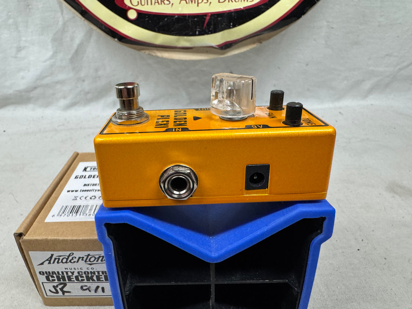 Tone City Golden Plexi Distortion Pedal with Box