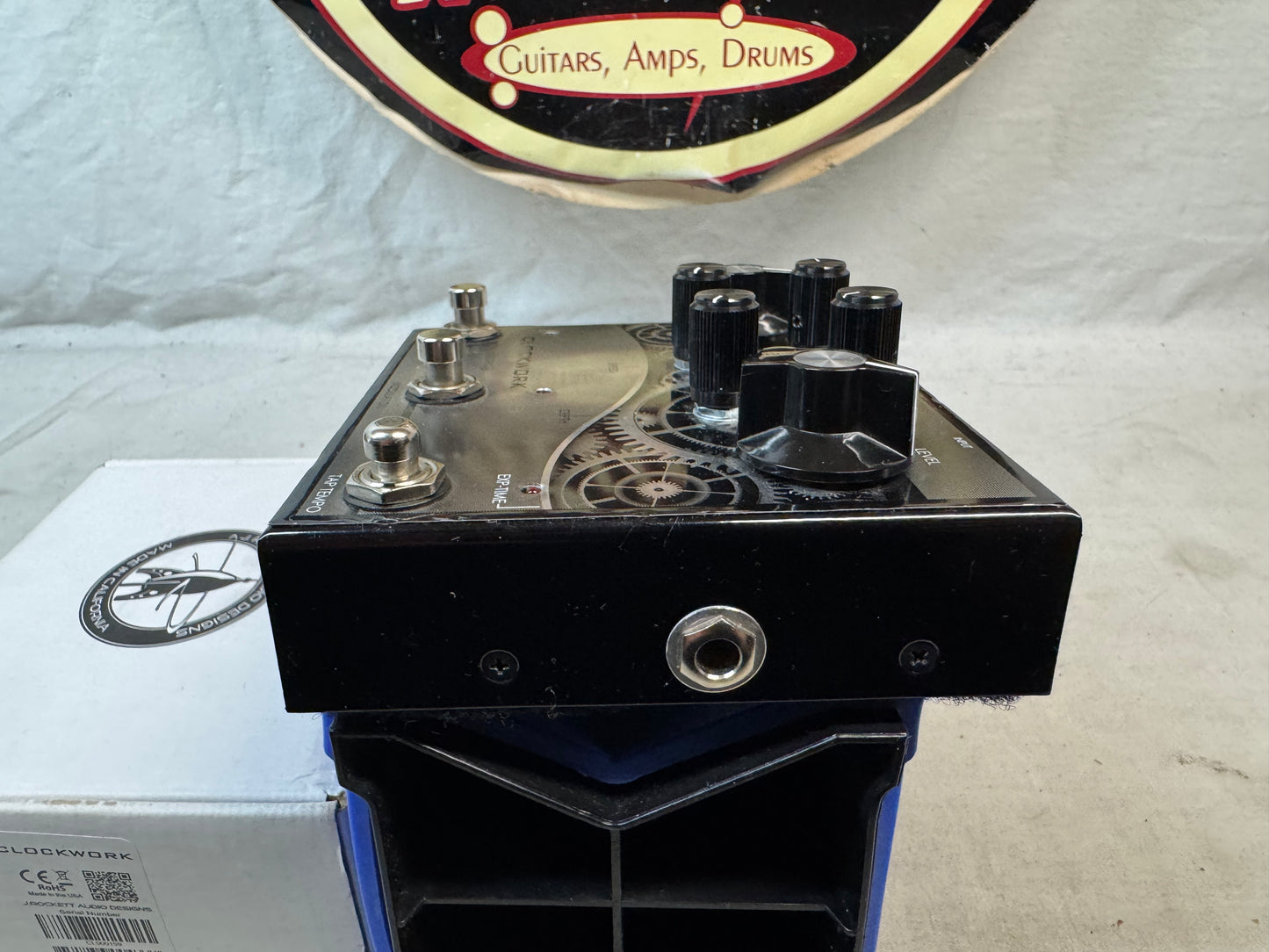 J. Rockett Audio Designs Clockwork Echo Analog Delay Pedal with Box