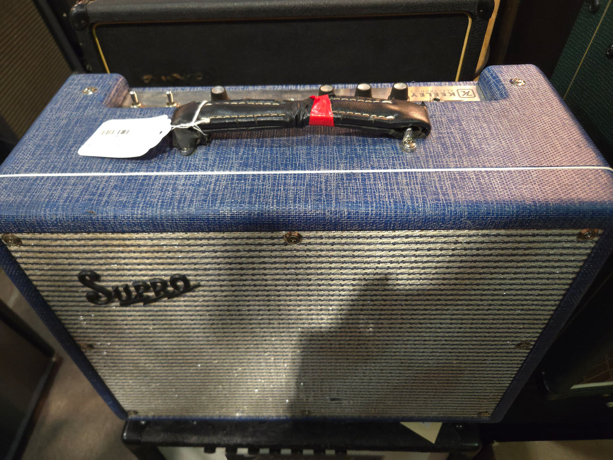 Supro 1970RK Keeley Custom 25-Watt 1x10" Guitar Combo 2018 - Present - Blue Rhino - Local Pickup Only