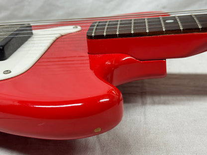 Supro Colt 22" Short Scale Guitar Vintage - Red (appears to be re-finished)