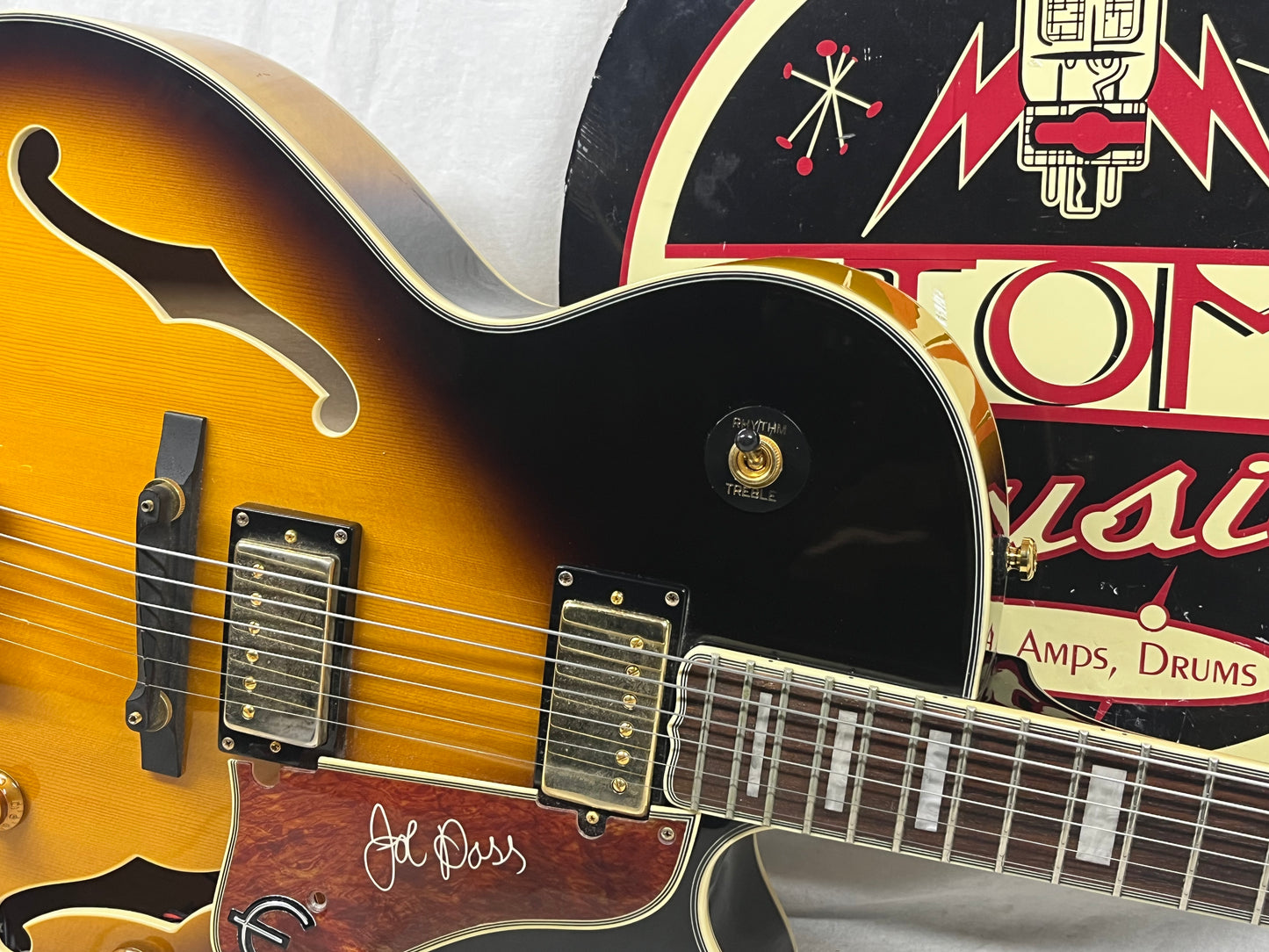 Epiphone Joe Pass Signature Emperor II VS Archtop Hollow Body Electric Guitar