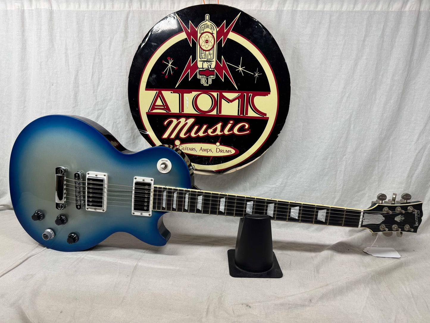 Gibson Limited Edition First Run LPRGBSCHP Les Paul Robot Guitar with COA + Case 2007 - Blue Burst