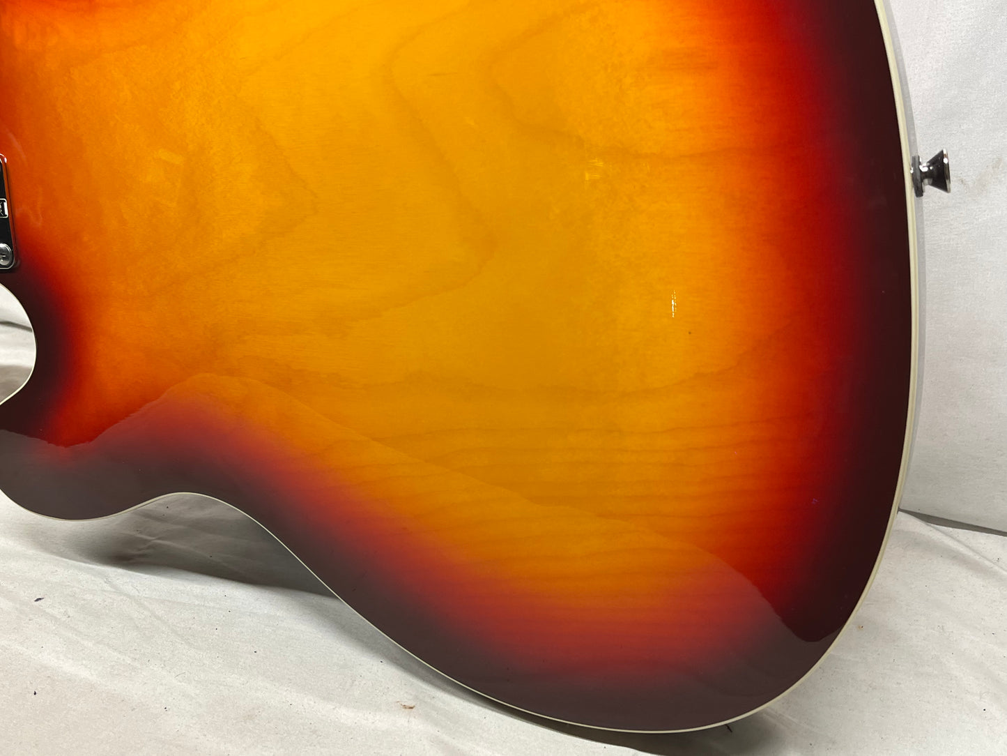 Fender Starcaster Semi-Hollow Body Electric Guitar - Aged Cherry Burst with Gig Bag