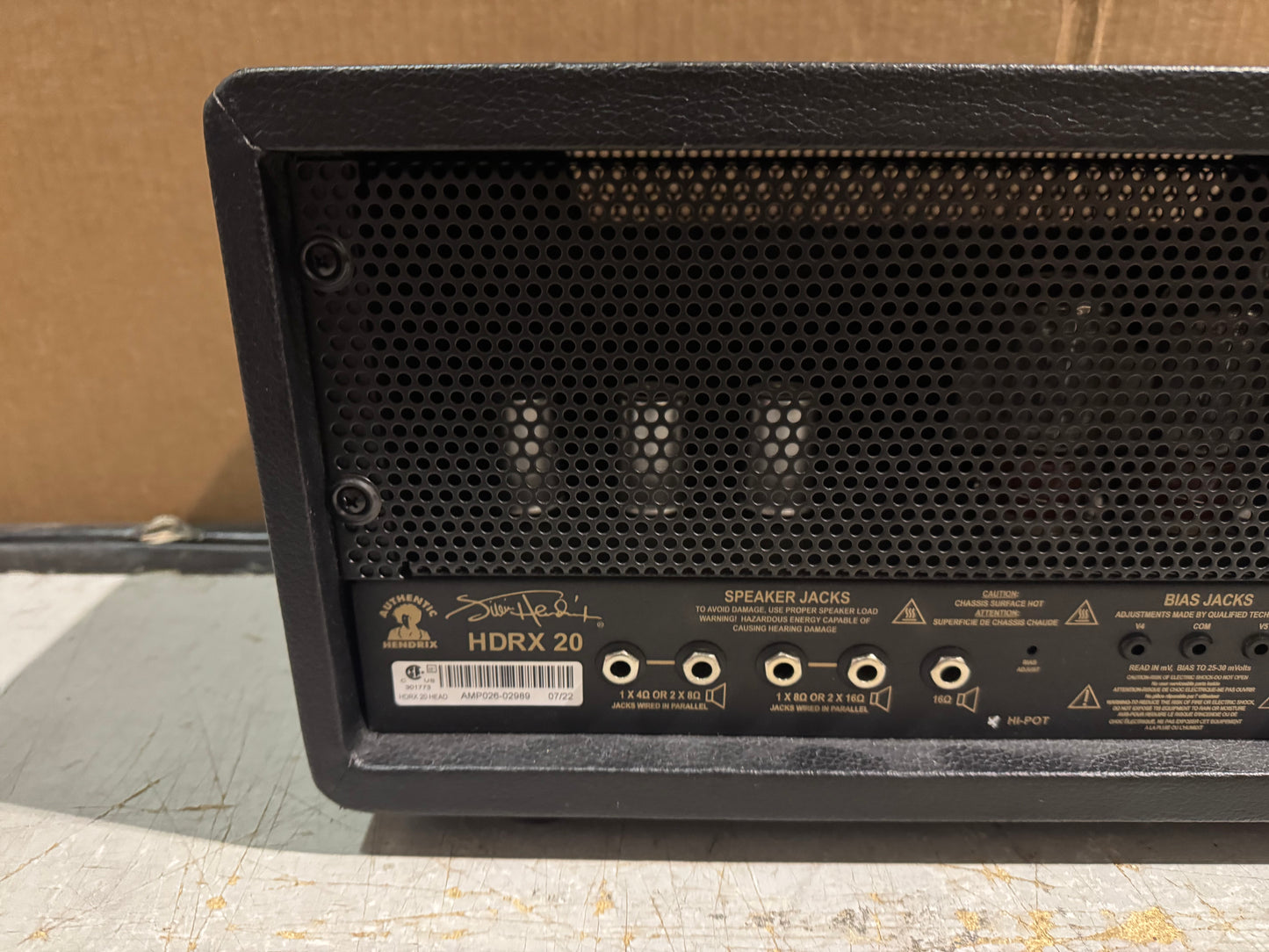 PRS Paul Reed Smith HDRX 20 20-Watt Tube Guitar Amplifier Head - *missing handle*