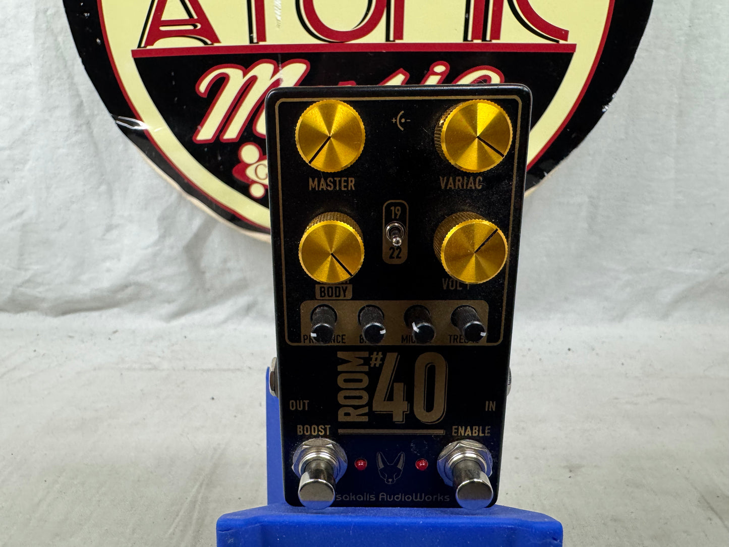Tsakalis Audioworks Room #40 Overdrive Distortion Pedal