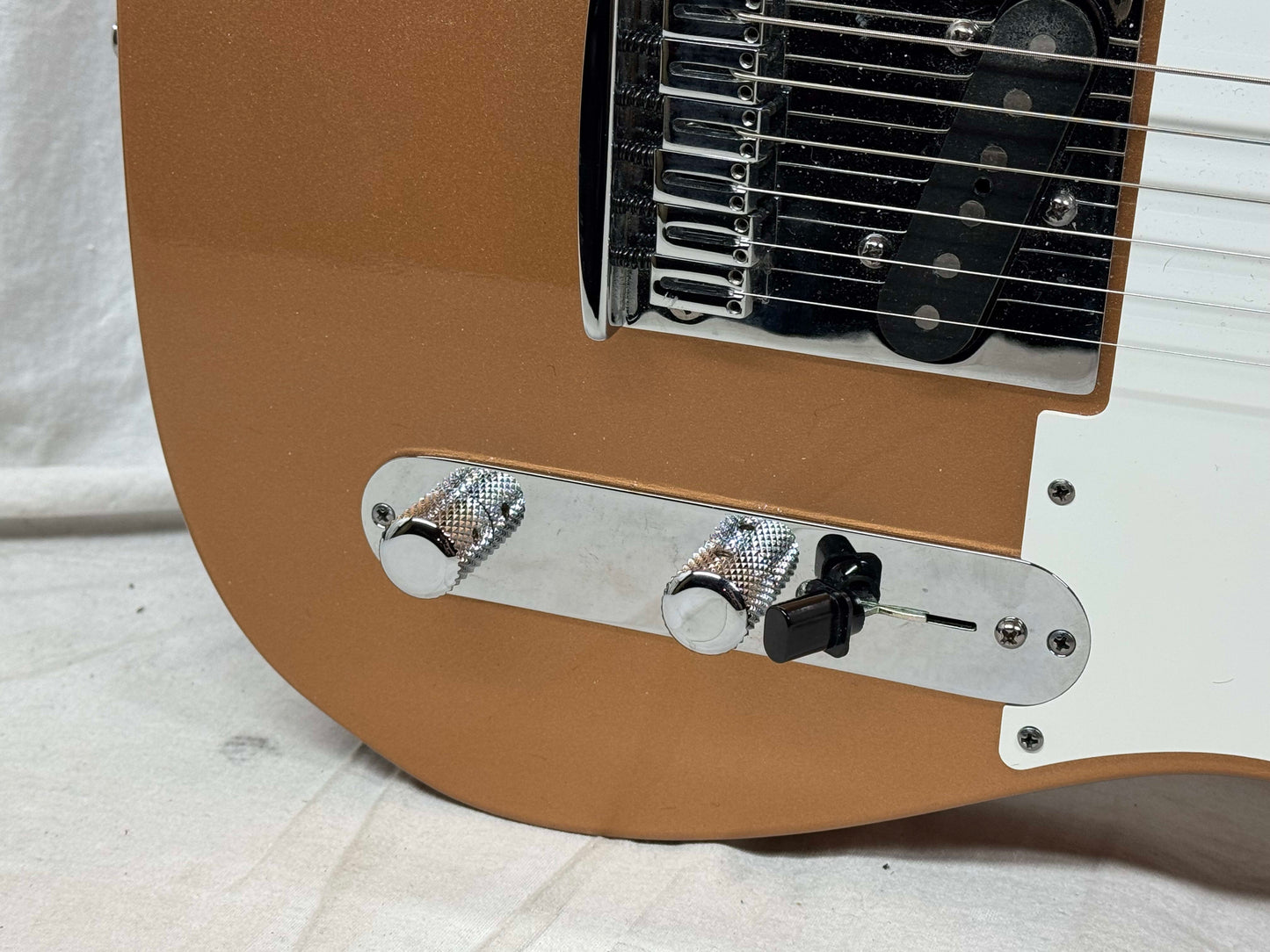 Fender USA Custom Shop Special Edition Custom Deluxe Telecaster Guitar with COA + Case 2010 - Copper / Maple neck