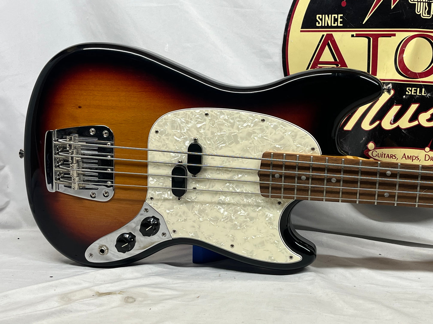 Squier Parts Classic Vibe '60s 4-String Electric Mustang Bass - Non-Original Fender-Made Body