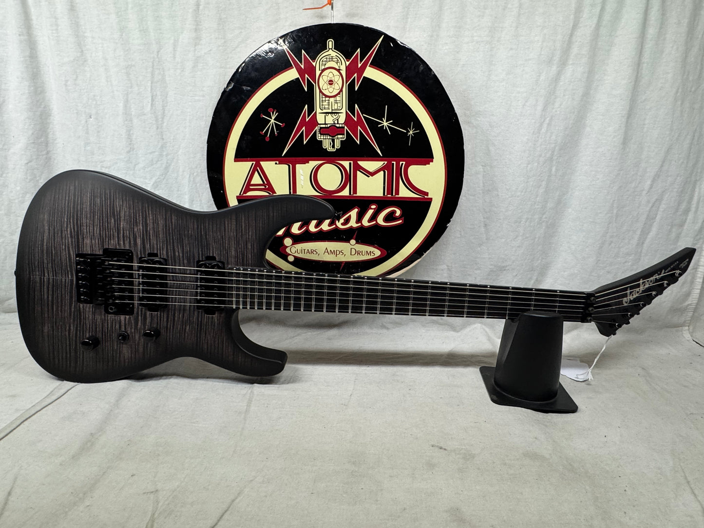 Jackson USA Custom Shop JCS SL2 FMT Guitar with COA + Case 2024 - Translucent Black Burst