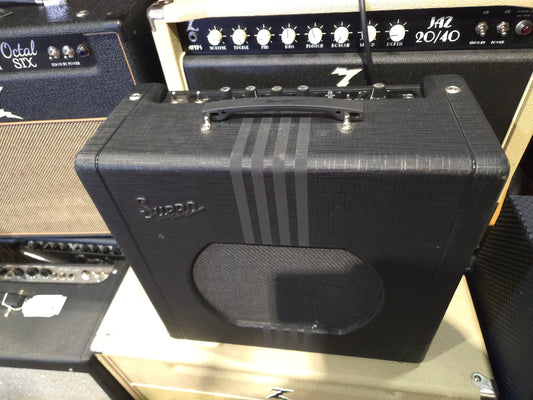 Supro 1822R Delta King 12 15-Watt 1x12" Guitar Combo 2021 - Present - Black / Black Stripes - Local Pickup Only