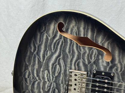 PRS Paul Reed Smith SE Custom 22 SH Semi-Hollow Body semi-hollowbody Guitar 2021 - Charcoal Burst