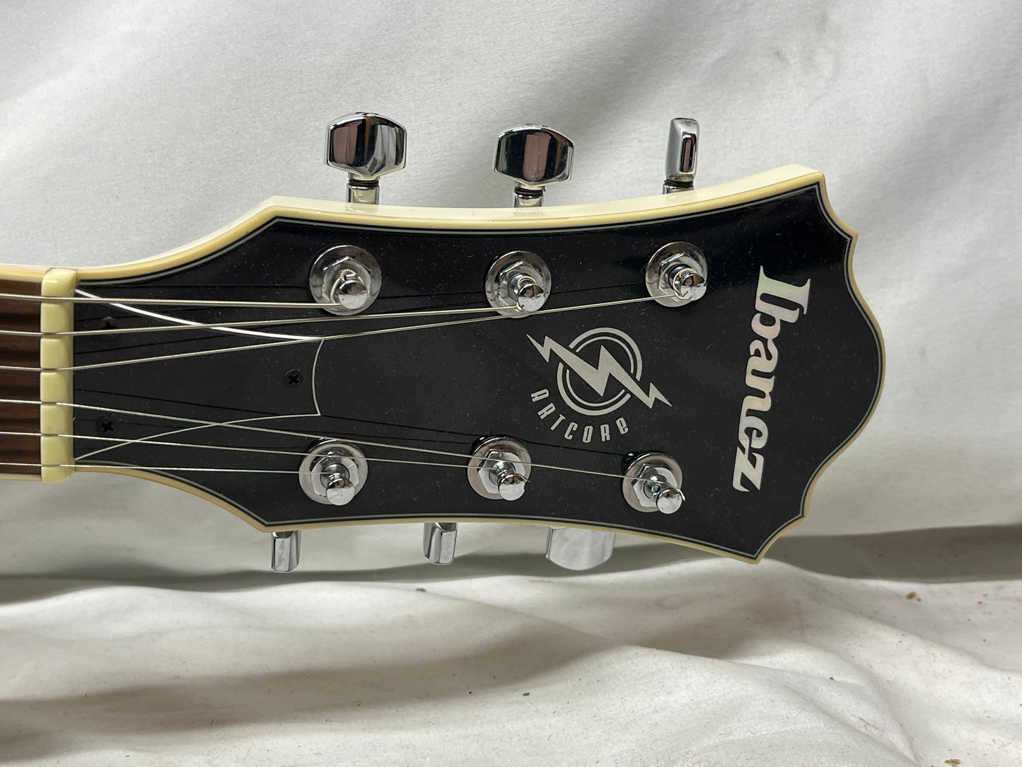 Ibanez Artcore Series AS73-IV Semi-Hollow Body Electric Guitar - Ivory