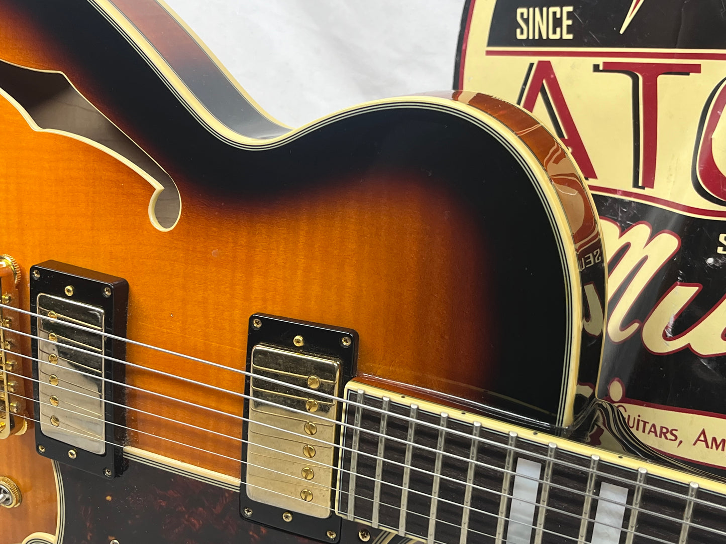 D'Angelico Excel Series EX-SS Singelcut Semi-Hollow Body Electric Guitar