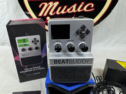 Singular Sound BeatBuddy beat buddy Drum Machine Pedal with Power Supply + Box