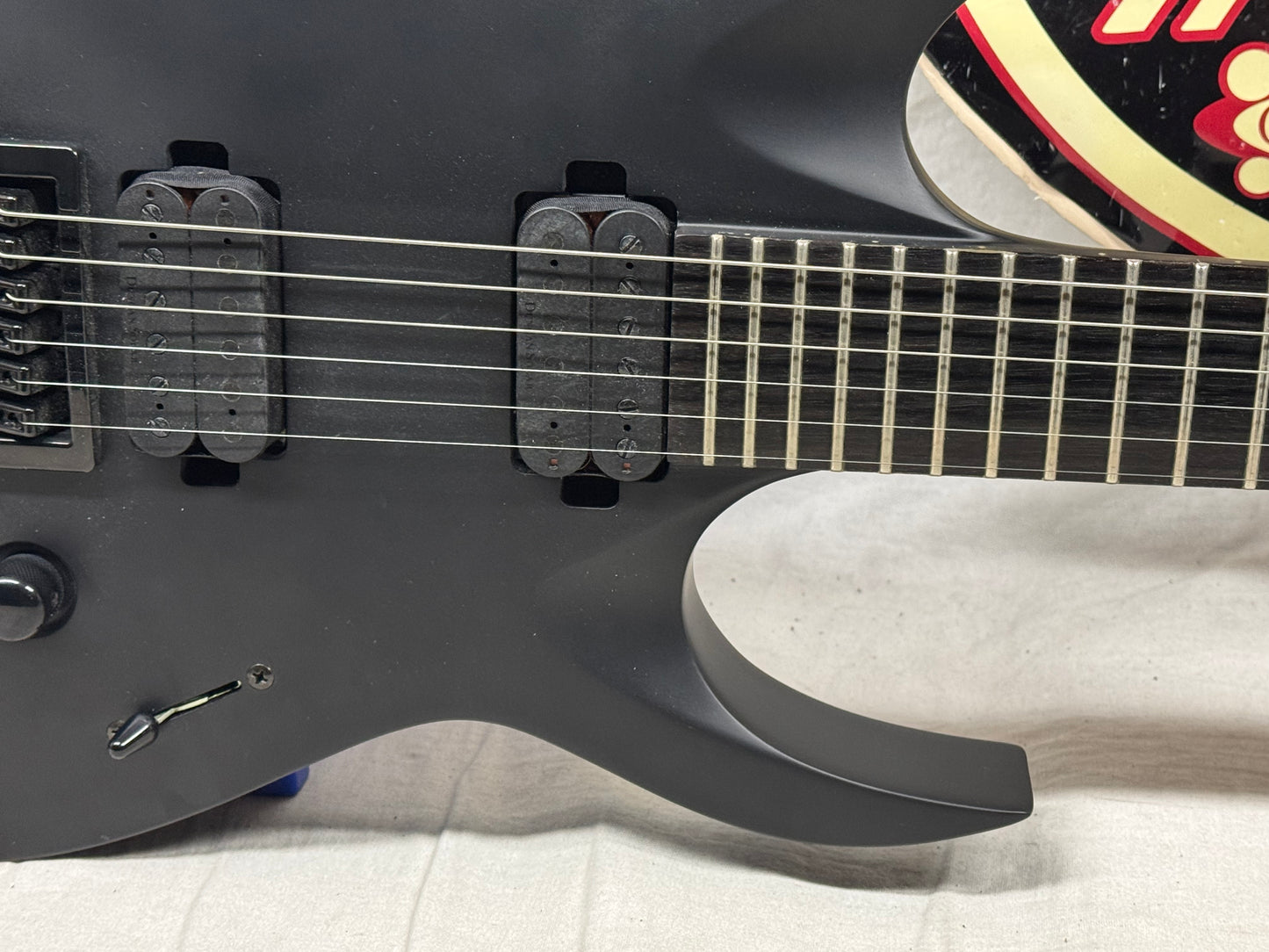 Washburn PX-SOLAR16ETC Parallaxe Ola Englund Solar 16ETC Guitar with Case 2016 - Black