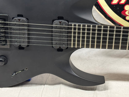 Washburn PX-SOLAR16ETC Parallaxe Ola Englund Solar 16ETC Guitar with Case 2016 - Black