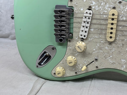 Fender USA Jeff Beck Stratocaster Guitar with Case 2015 - Surf Green / Rosewood fingerboard
