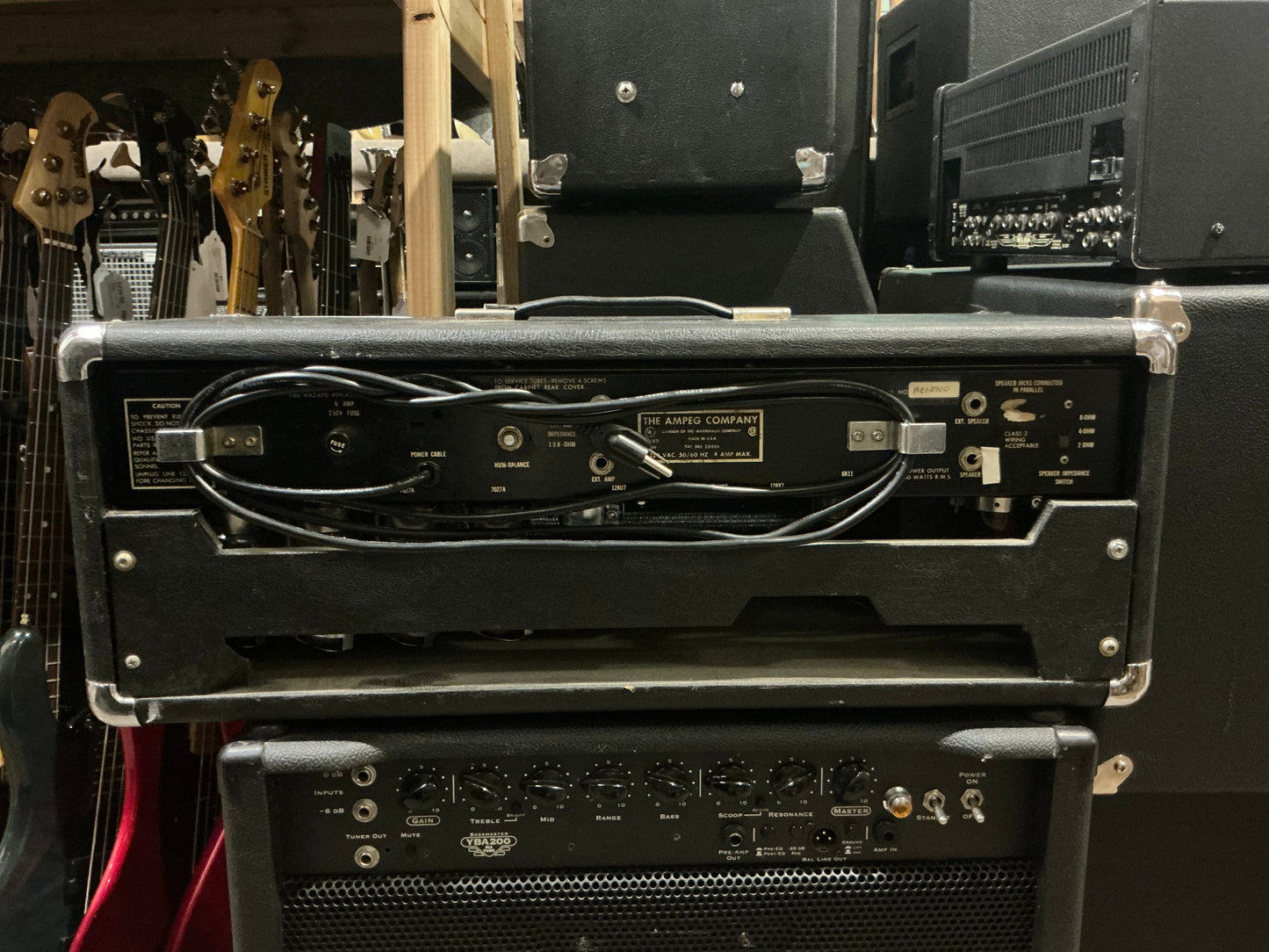 Ampeg V-4B v4b Tube Bass / Guitar Amplifier Head - Local Pickup Only